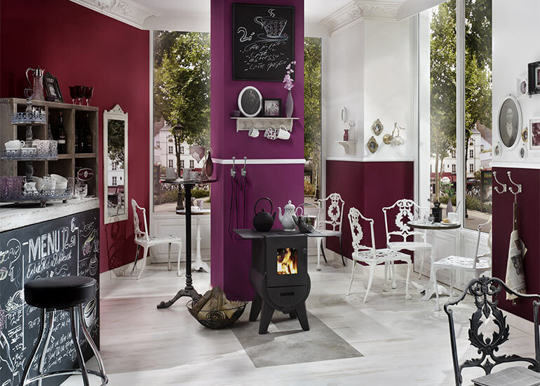 Küchenherde im Restaurant